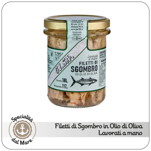 Filetti di Sgombro in Olio di Oliva